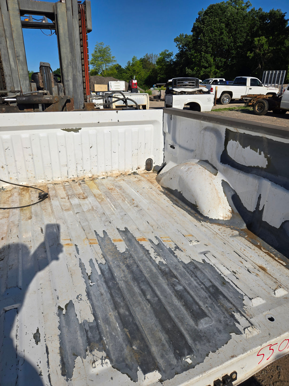 2009-2014 Ford F150 5' 6" Short Truck Bed - White & Tan