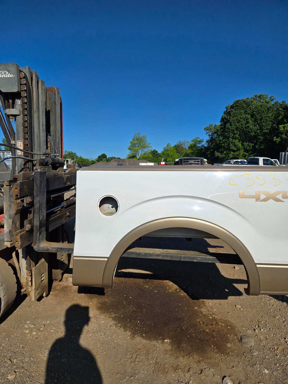 2009-2014 Ford F150 5' 6" Short Truck Bed - White & Tan