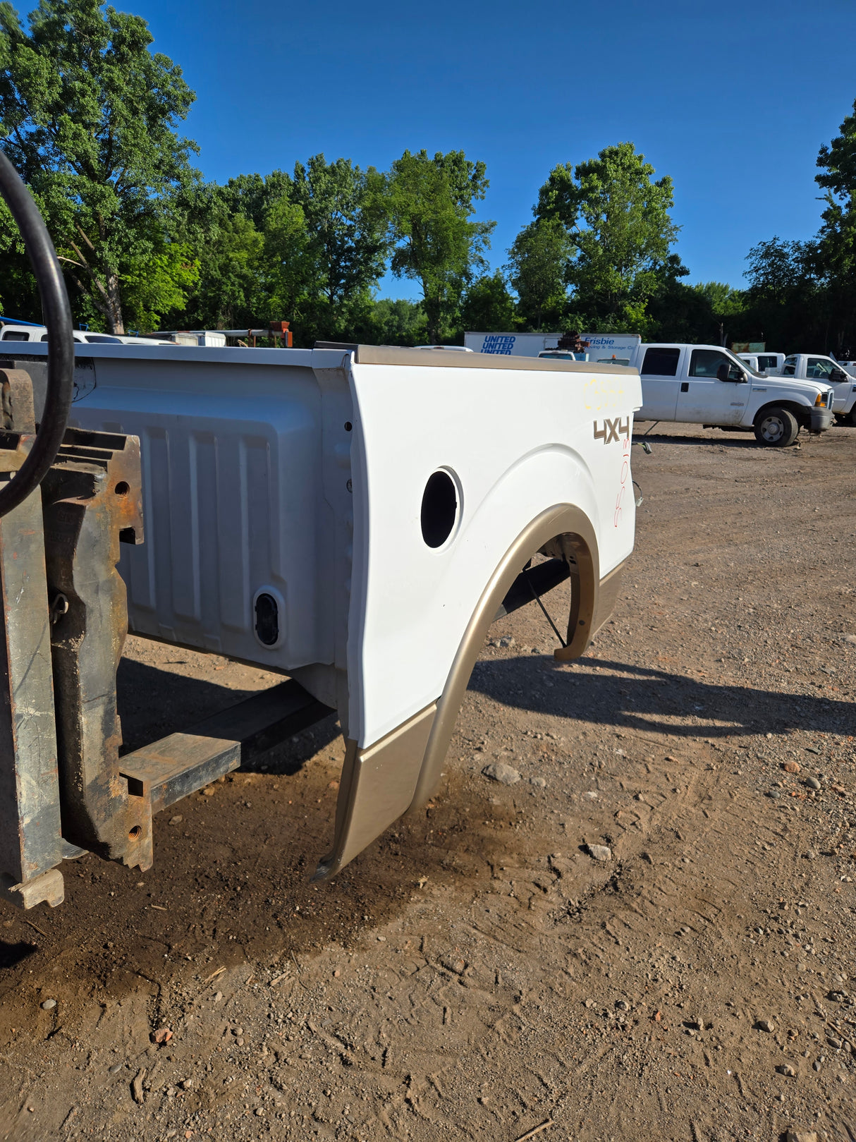 2009-2014 Ford F150 5' 6" Short Truck Bed - White & Tan