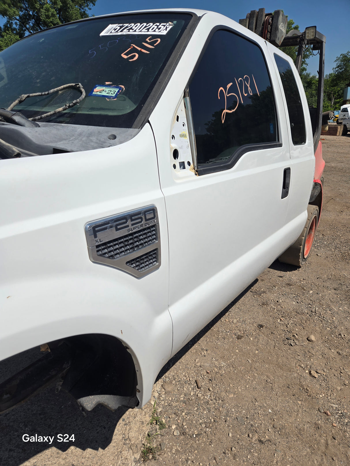 2008-2010 Ford Super Duty F250 F350 F450 F550 Extended Cab