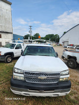 2005 Chevrolet Silverado 2500HD Regular Cab 8' Long Bed Service Truck - FULL PART OUT Rust Free