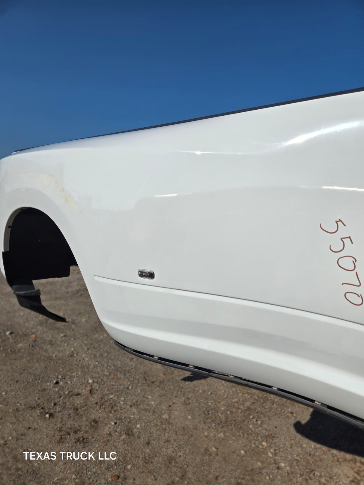 2019-2025 Dodge Ram 3500 4500 5th Gen Dually 8' Truck Bed - White