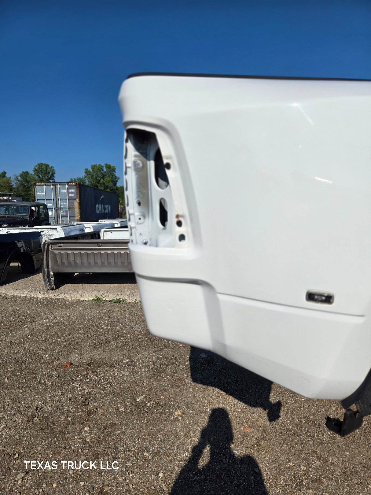 2019-2025 Dodge Ram 3500 4500 5th Gen Dually 8' Truck Bed - White