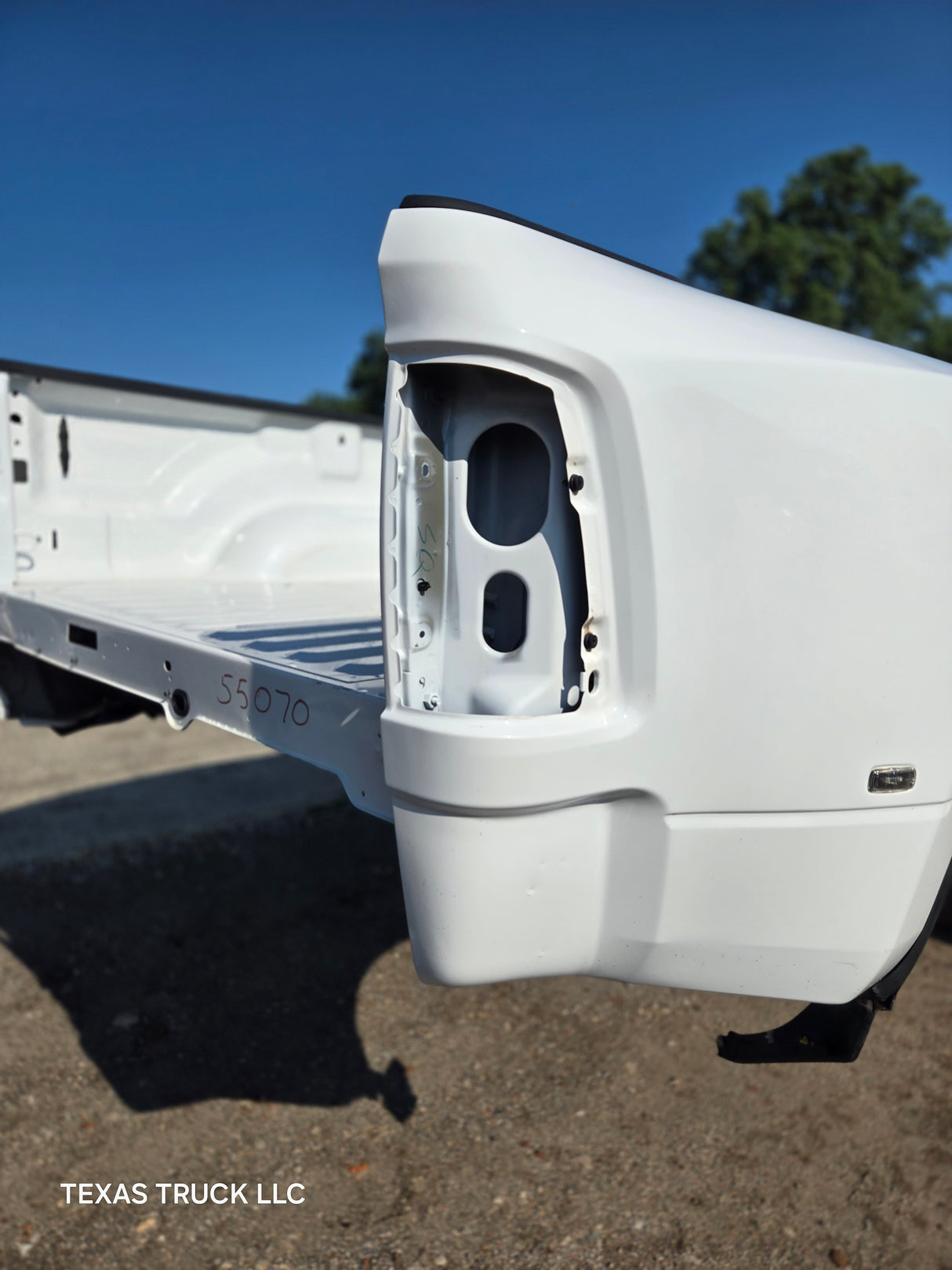 2019-2025 Dodge Ram 3500 4500 5th Gen Dually 8' Truck Bed - White