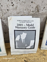 2001 Ford Super Duty F250 F350 F450 F550 Owners Manual 7.3L Power Stroke