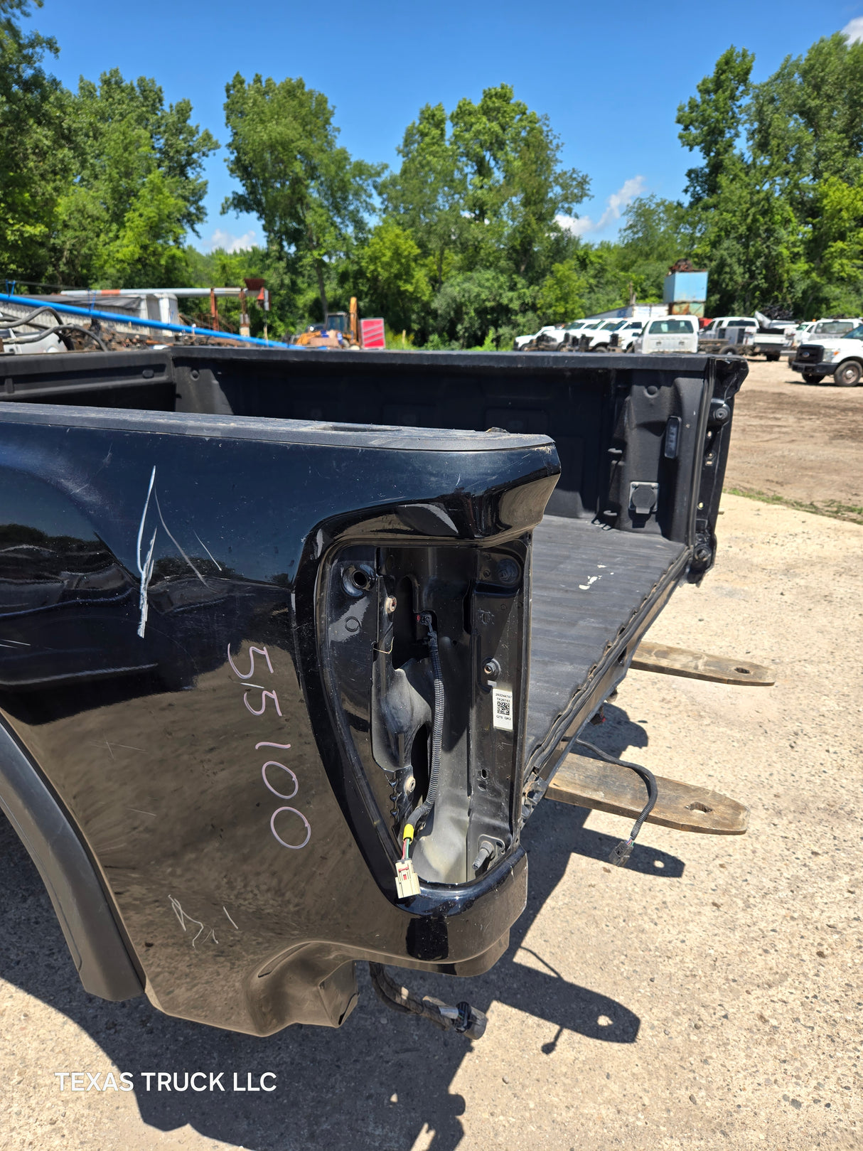 2019-2025 GMC Sierra 2500 3500 HD 6' 6" Short Truck Bed - Black