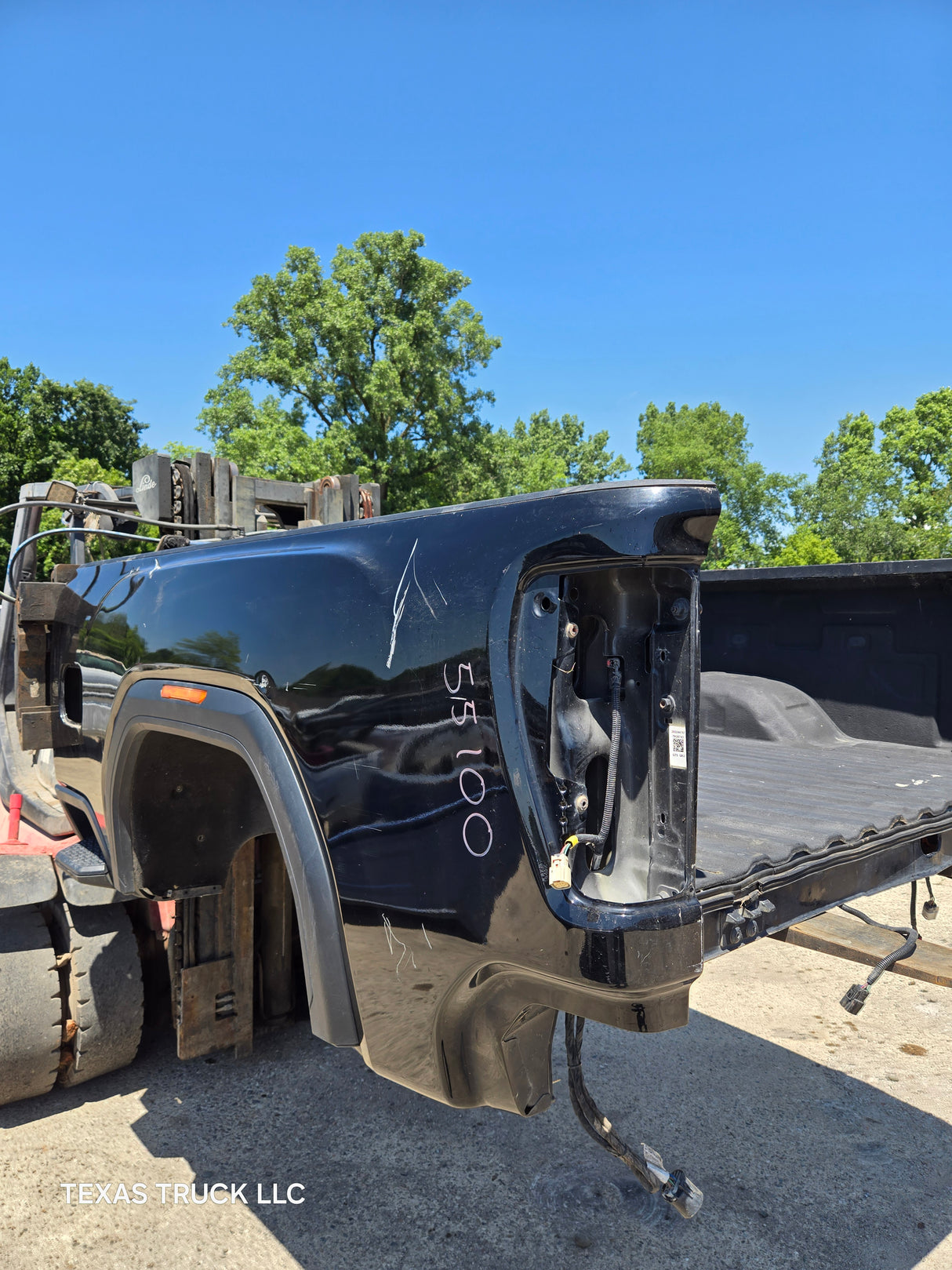 2019-2025 GMC Sierra 2500 3500 HD 6' 6" Short Truck Bed - Black