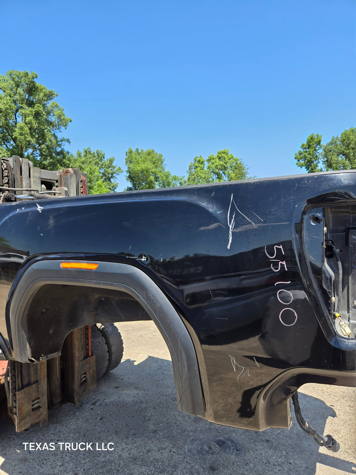 2019-2025 GMC Sierra 2500 3500 HD 6' 6" Short Truck Bed - Black