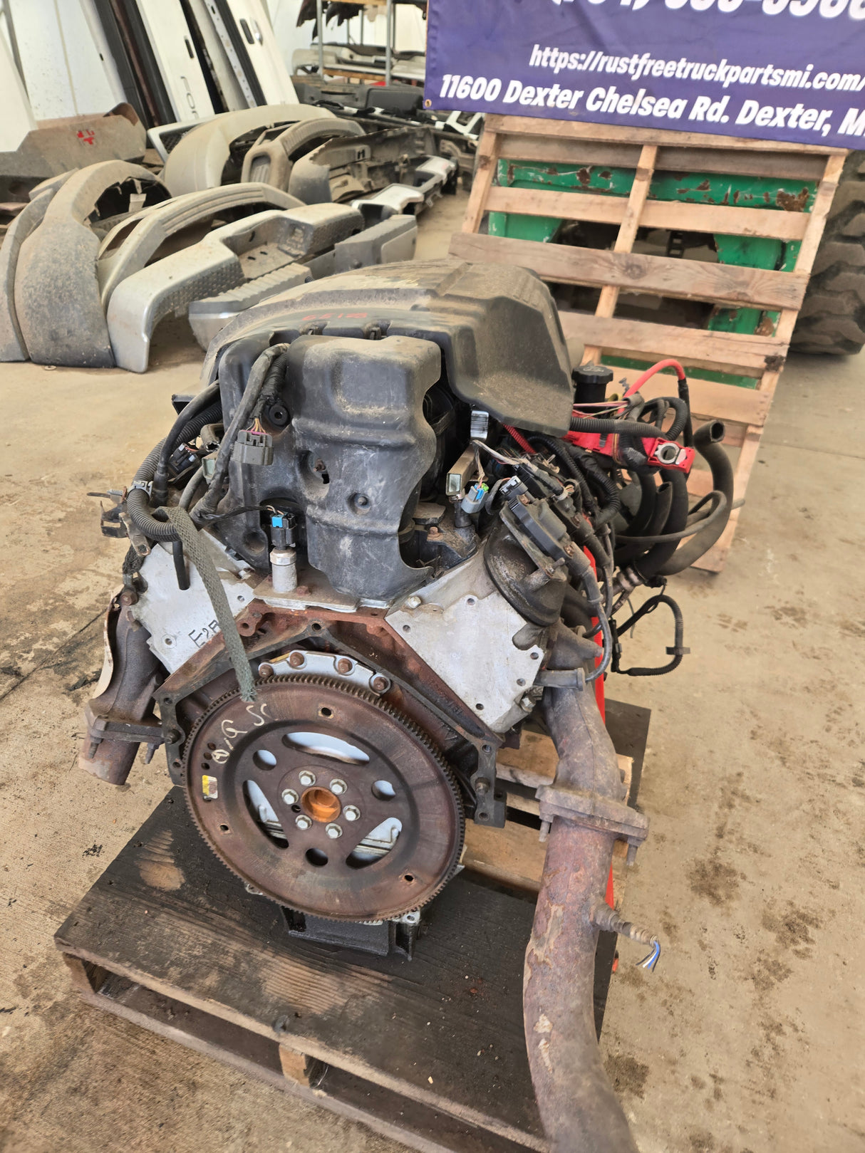 2009 Chevrolet GMC 2500 2500HD 3500HD 6.0 LS Vortec Gas Engine 147k Miles Runs Good