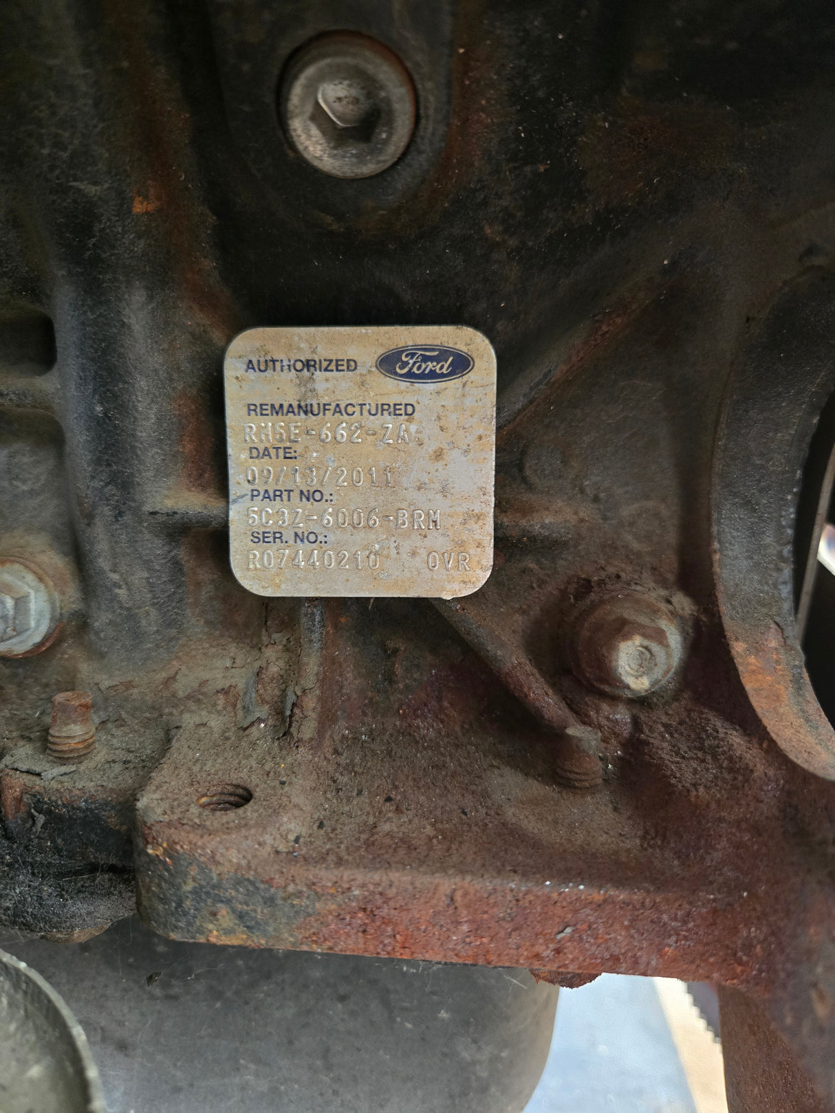 2005-2007 Ford Super Duty 6.8L V10 Engine Ford Remanufacture F250 F350 F450 F550