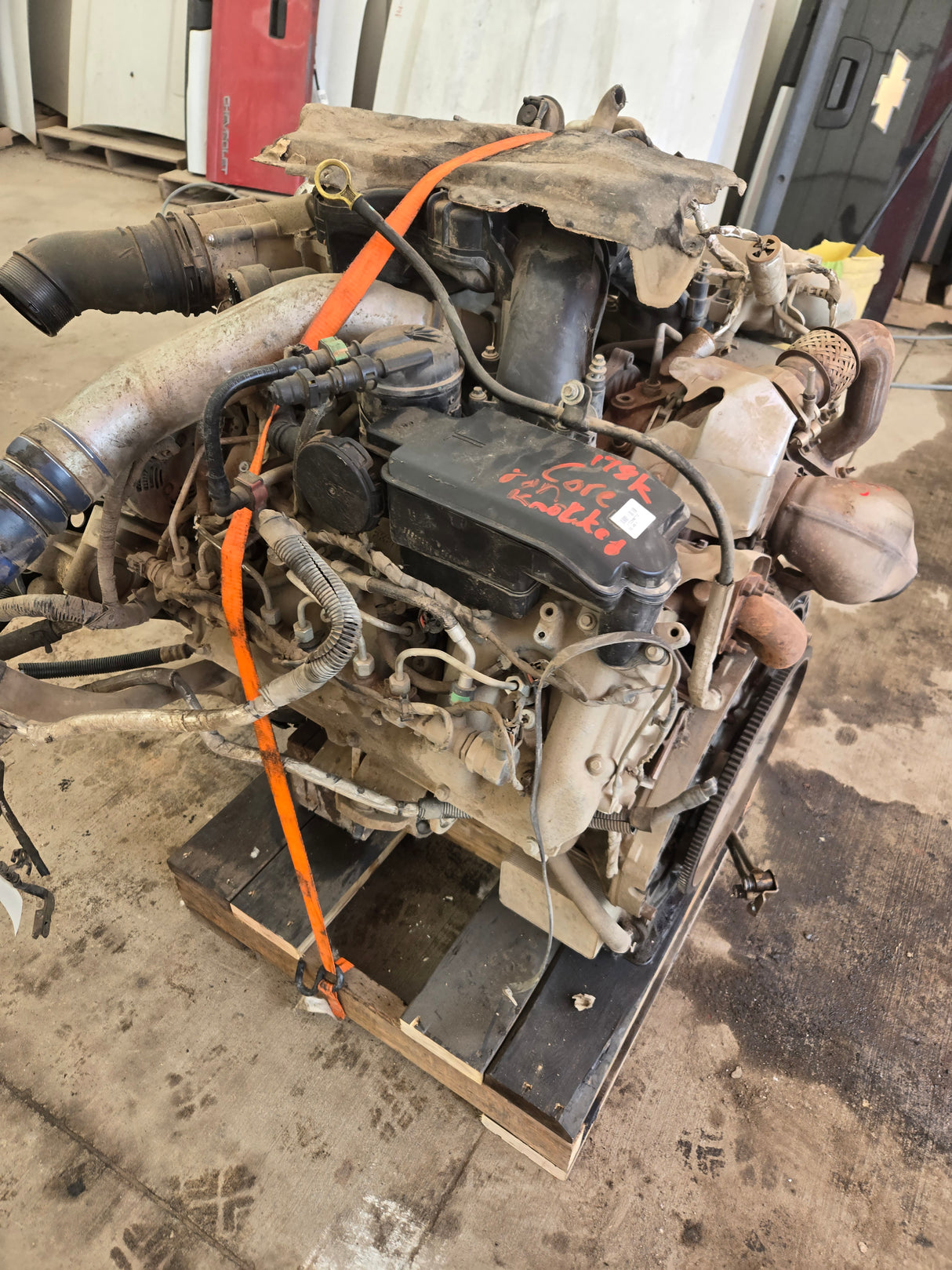 6.7L Power Stroke Complete ENGINE 178K RAN BUT KNOCKED