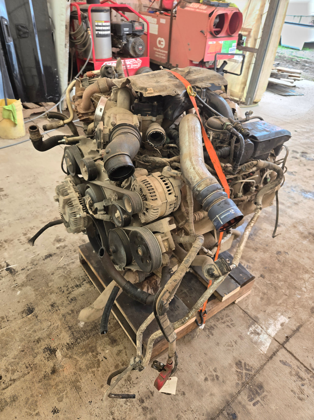 6.7L Power Stroke Complete ENGINE 178K RAN BUT KNOCKED
