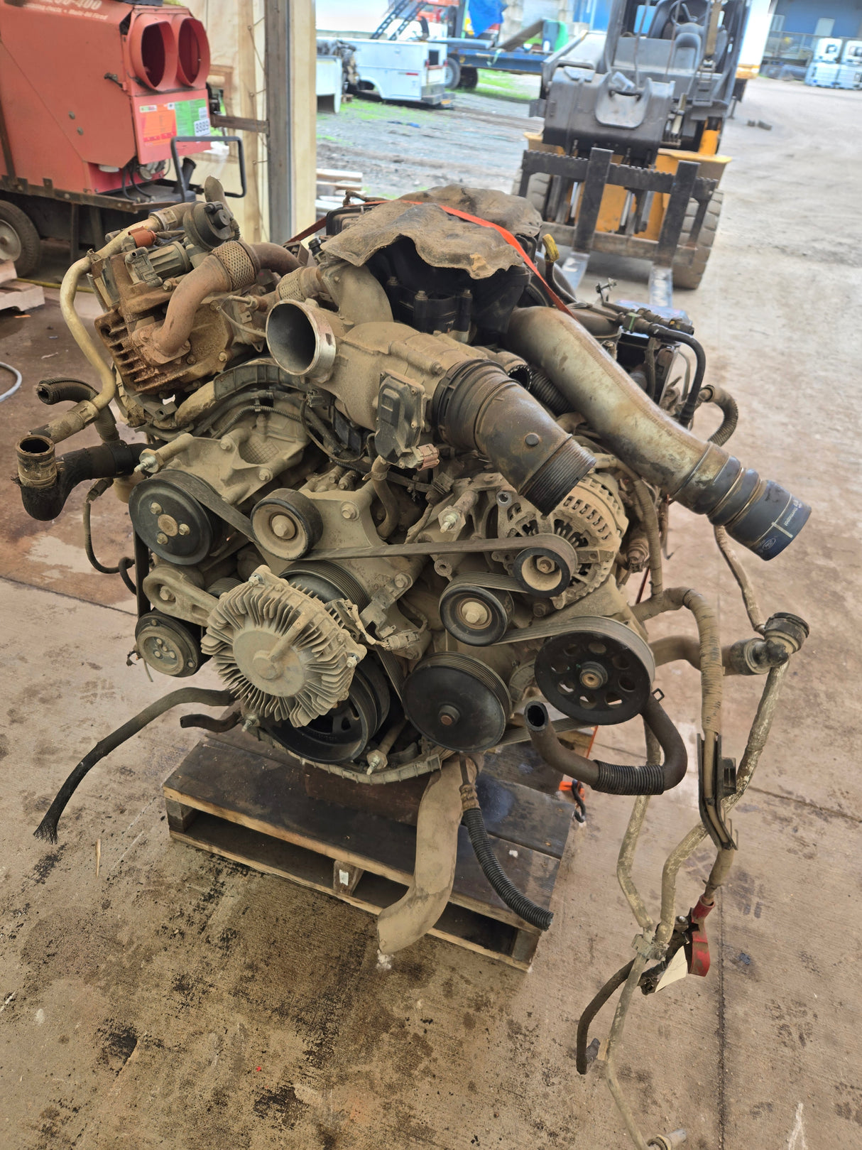 6.7L Power Stroke Complete ENGINE 178K RAN BUT KNOCKED