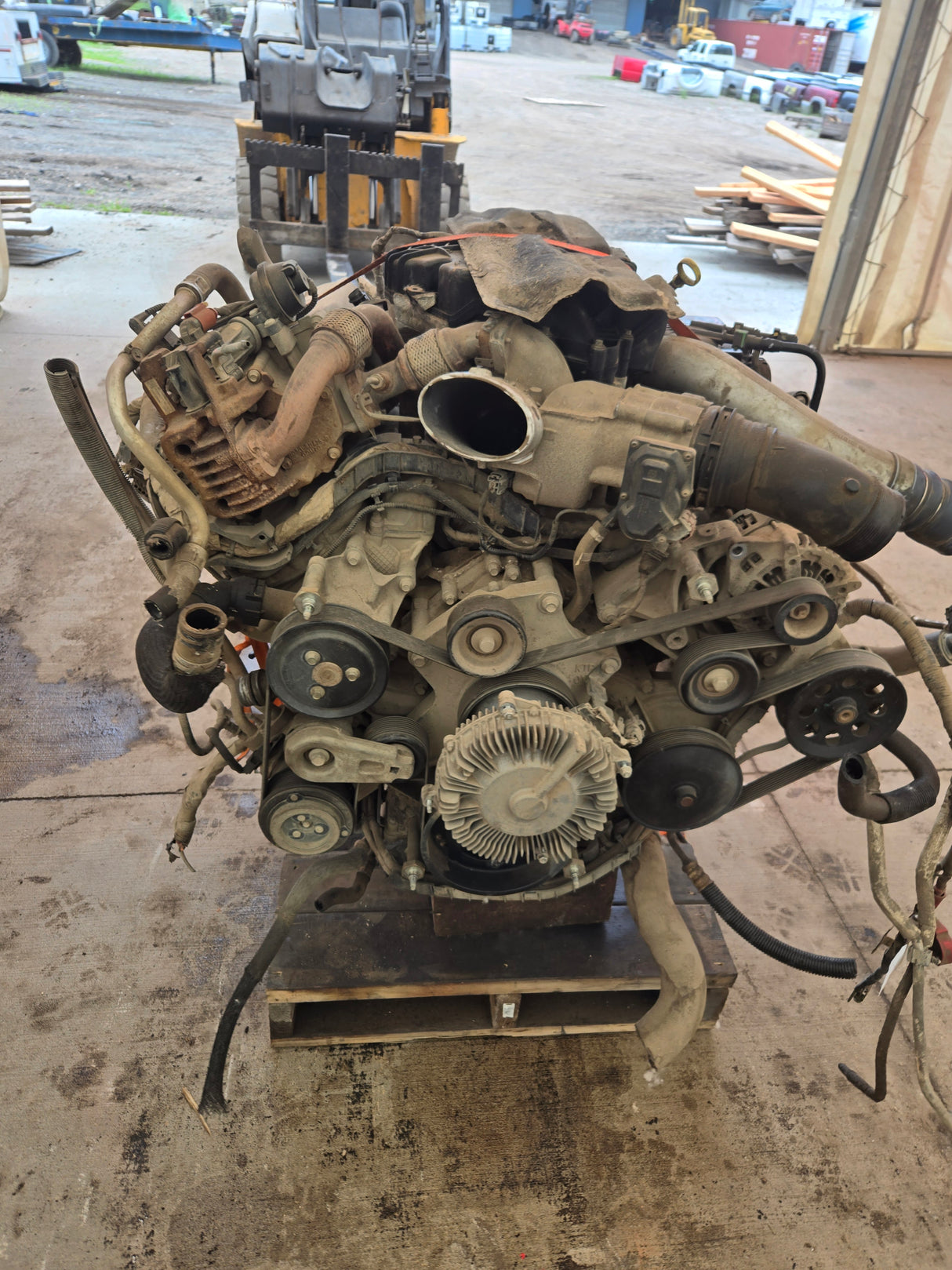 6.7L Power Stroke Complete ENGINE 178K RAN BUT KNOCKED
