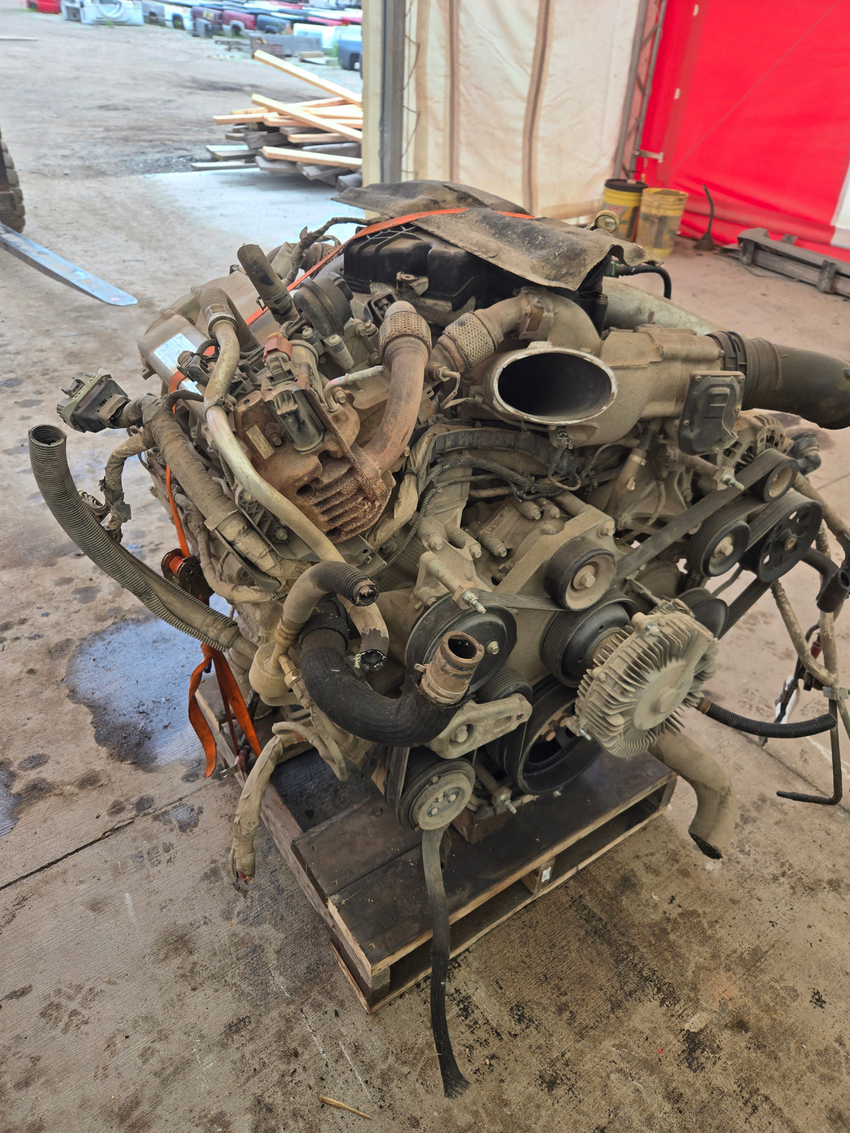 6.7L Power Stroke Complete ENGINE 178K RAN BUT KNOCKED