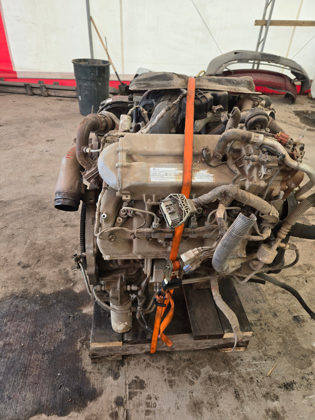 6.7L Power Stroke Complete ENGINE 178K RAN BUT KNOCKED