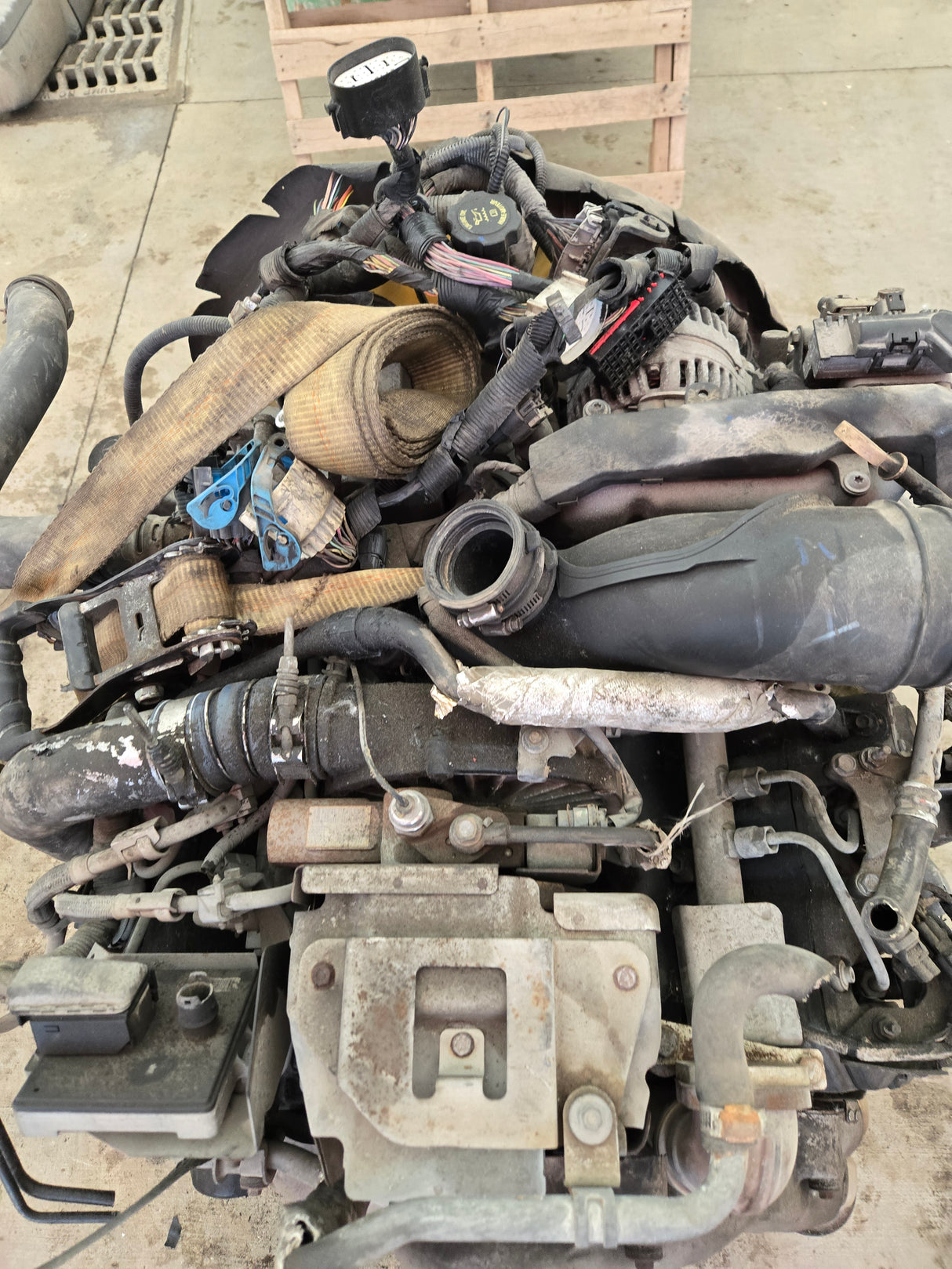 2007-2010 LMM Duramax Diesel 6.6L Engine 229K Miles CORE ENGINE