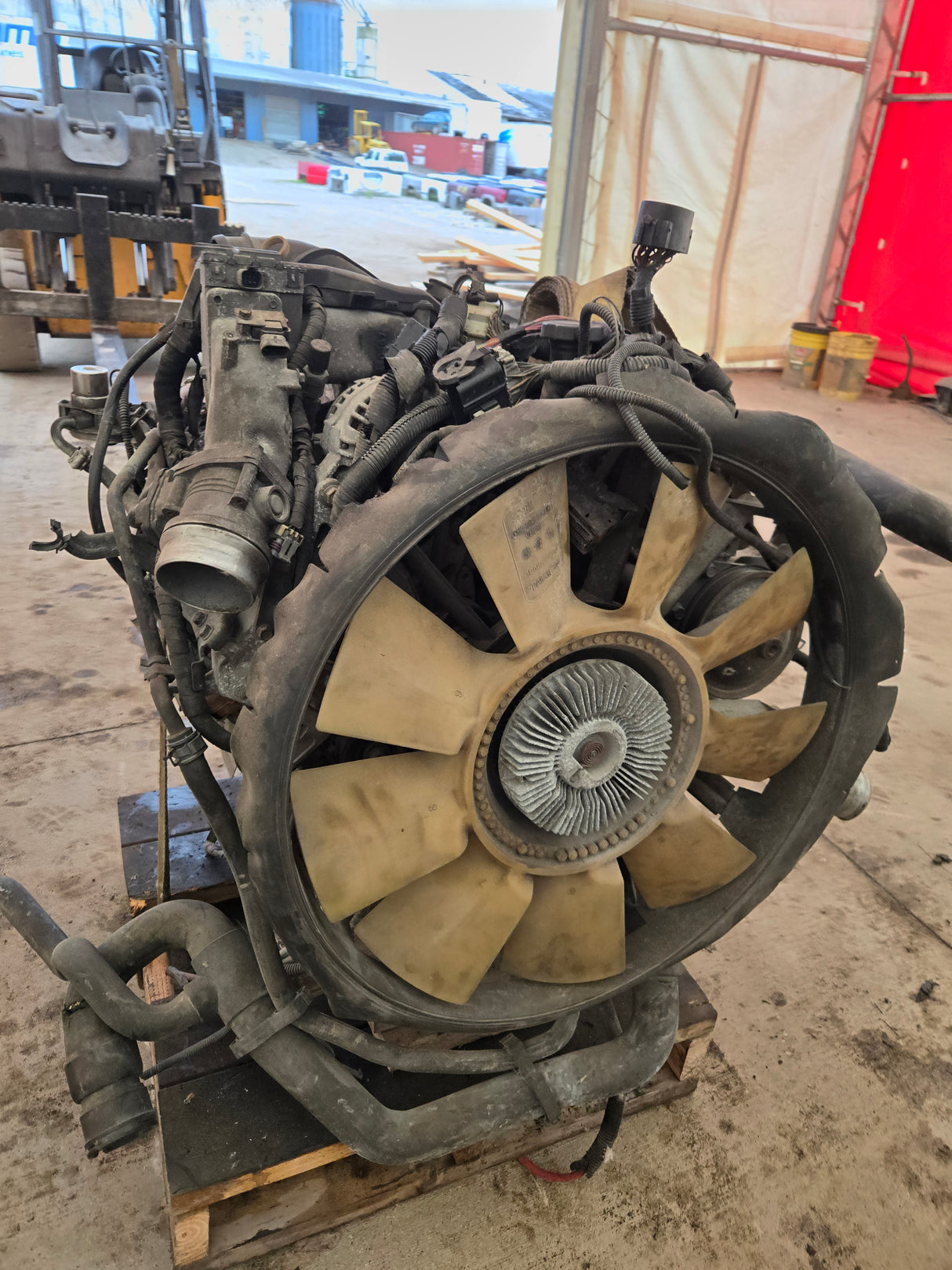 2007-2010 LMM Duramax Diesel 6.6L Engine 229K Miles CORE ENGINE