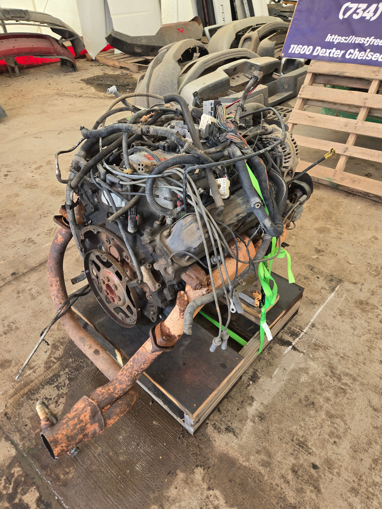 1999-2002 Dodge Ram 1500 2500 3500 360 5.9L V8 Magnum Engine Ran Great 154k Miles
