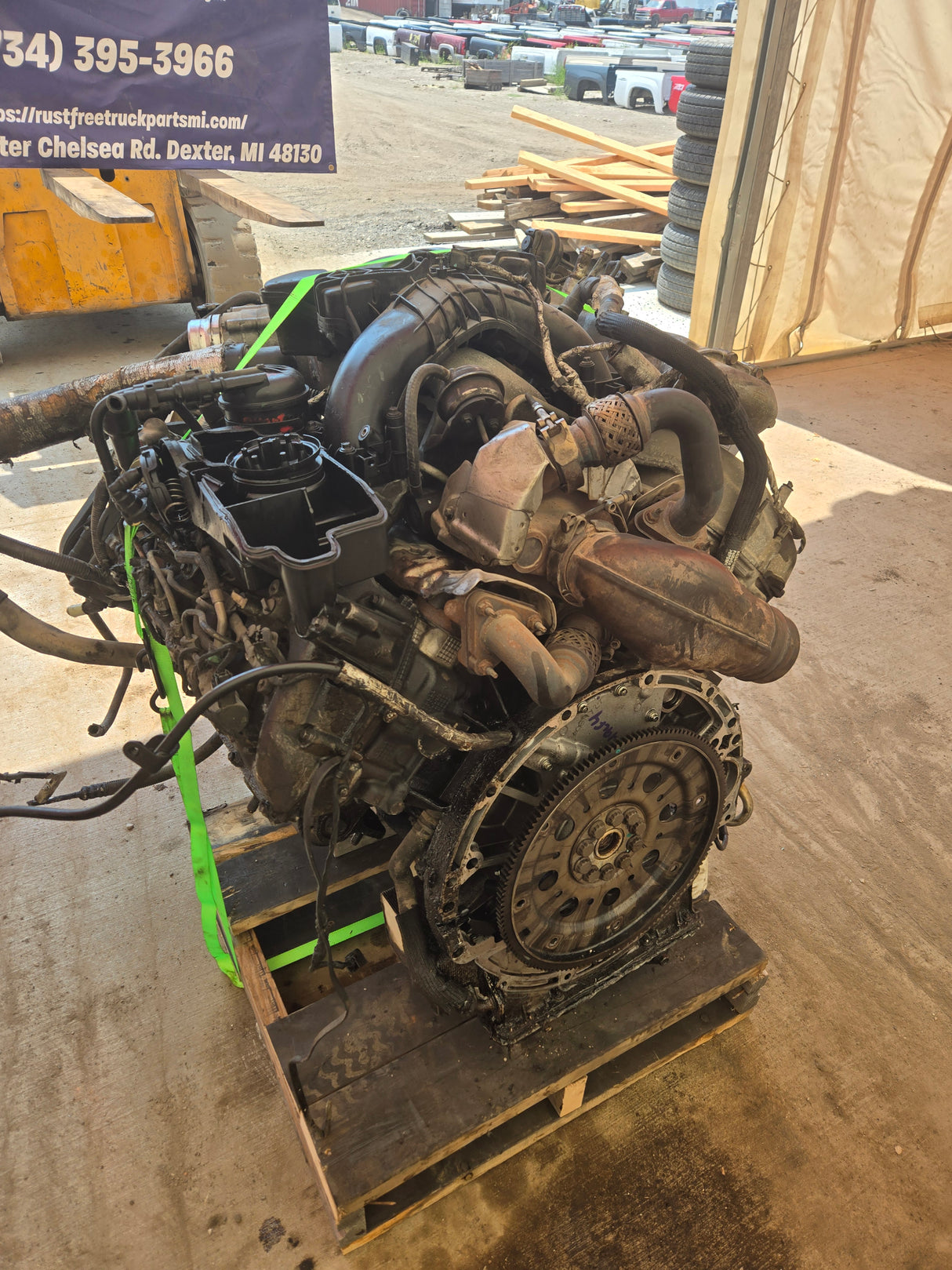 6.7L Power Stroke Complete ENGINE 512K MILES UNKNOWN RUNNING COND