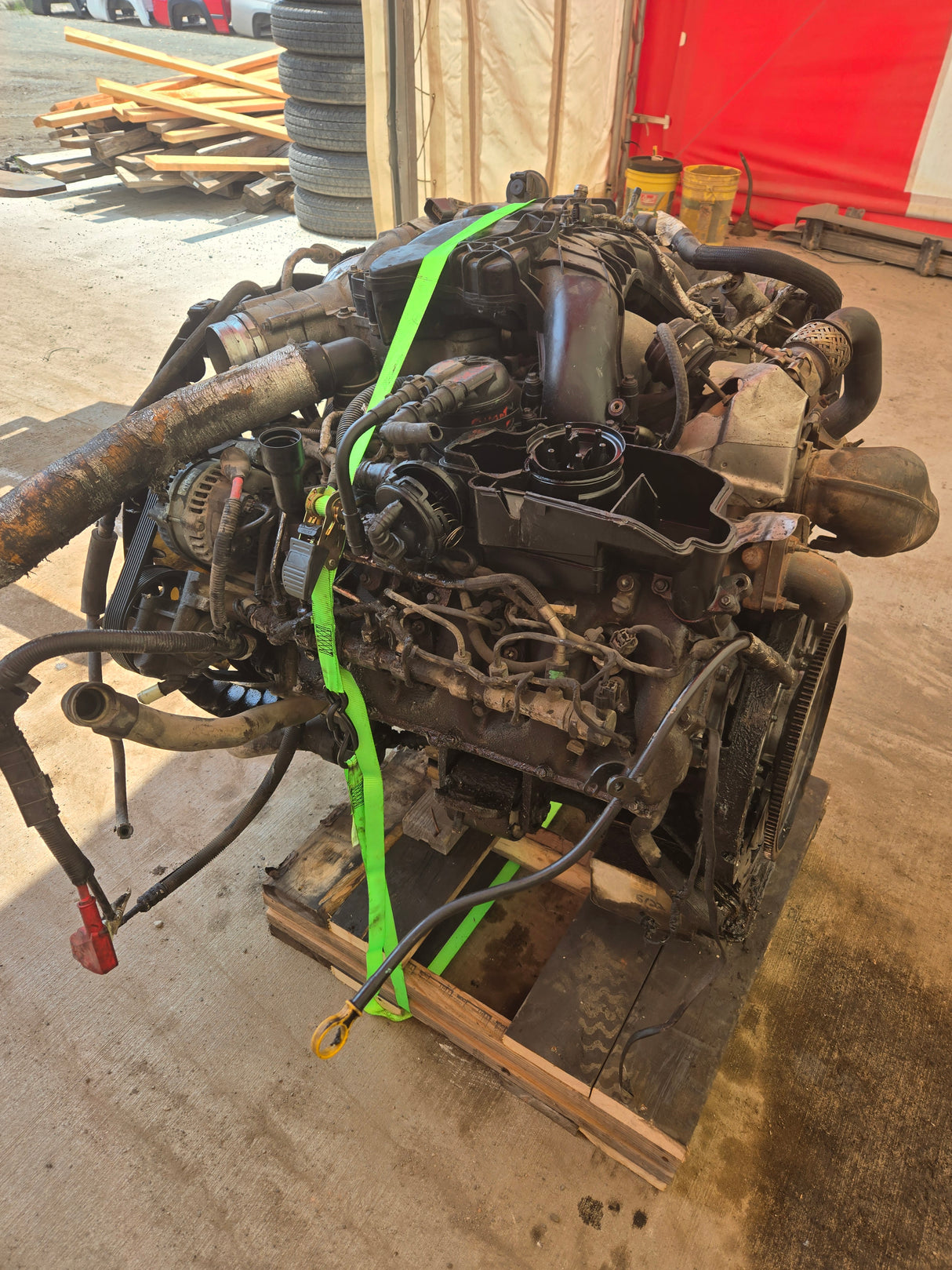 6.7L Power Stroke Complete ENGINE 512K MILES UNKNOWN RUNNING COND