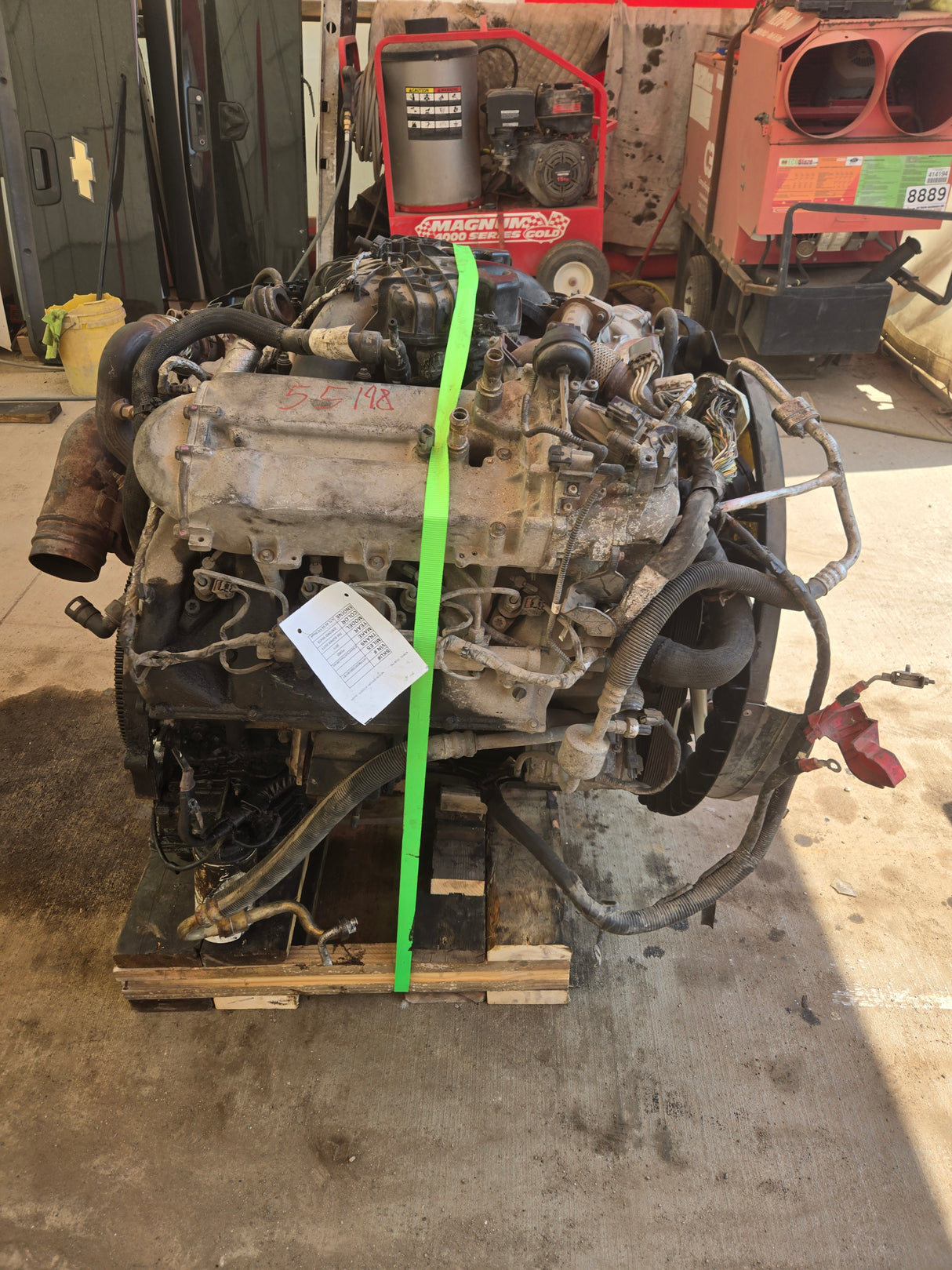 6.7L Power Stroke Complete ENGINE 512K MILES UNKNOWN RUNNING COND