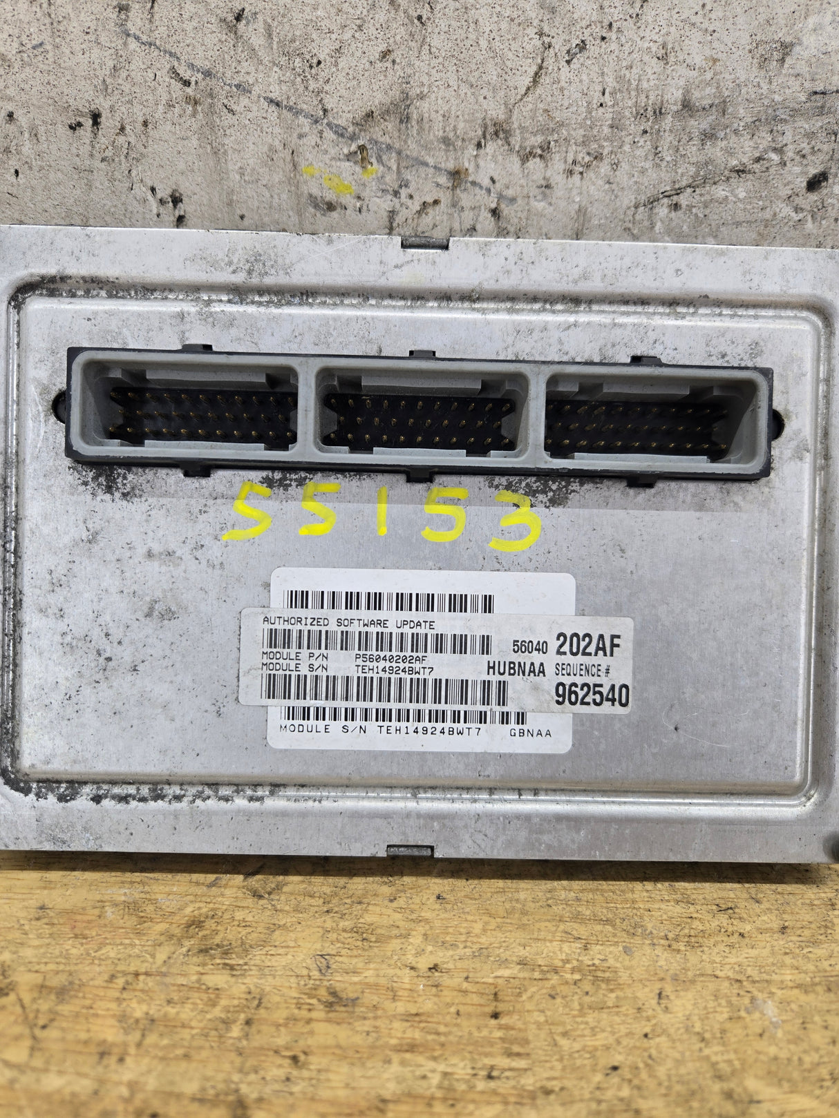 2002 Dodge Ram 1500 4.7L PCM 56040202AF