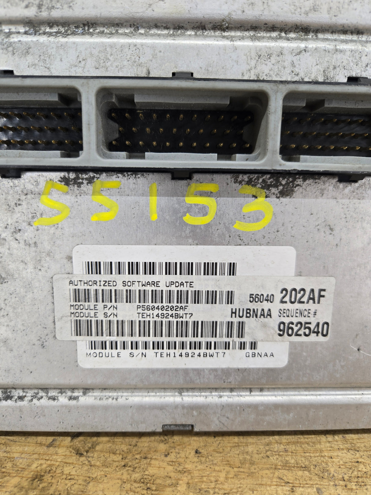 2002 Dodge Ram 1500 4.7L PCM 56040202AF
