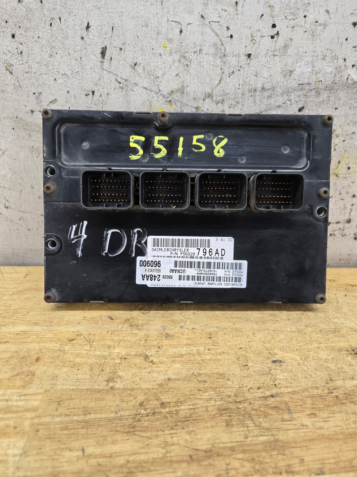 2004 Dodge Ram 1500 4.7L PCM P56028796AD
