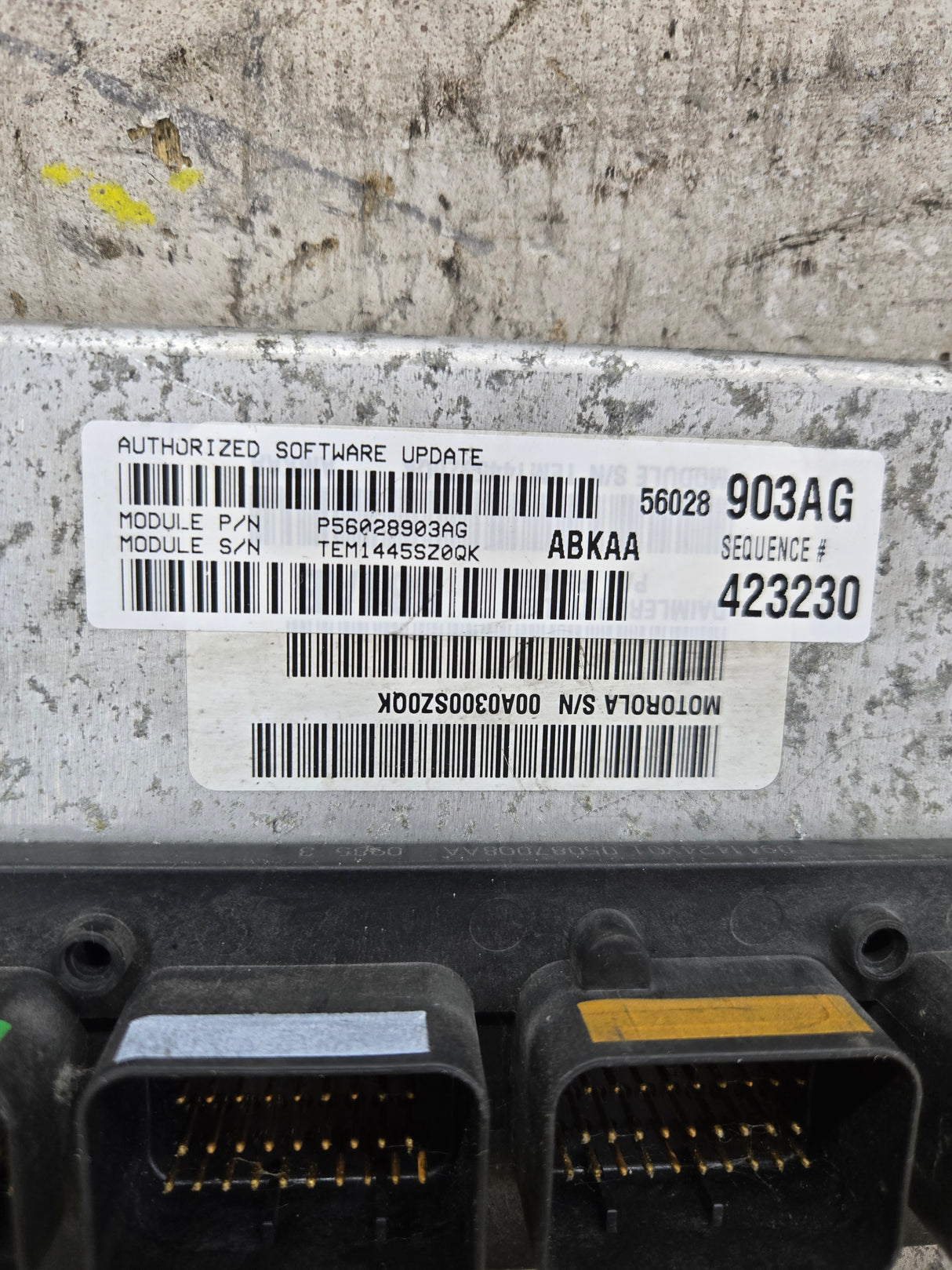 2005 Dodge Ram 1500 3.7L PCM P56028903AG