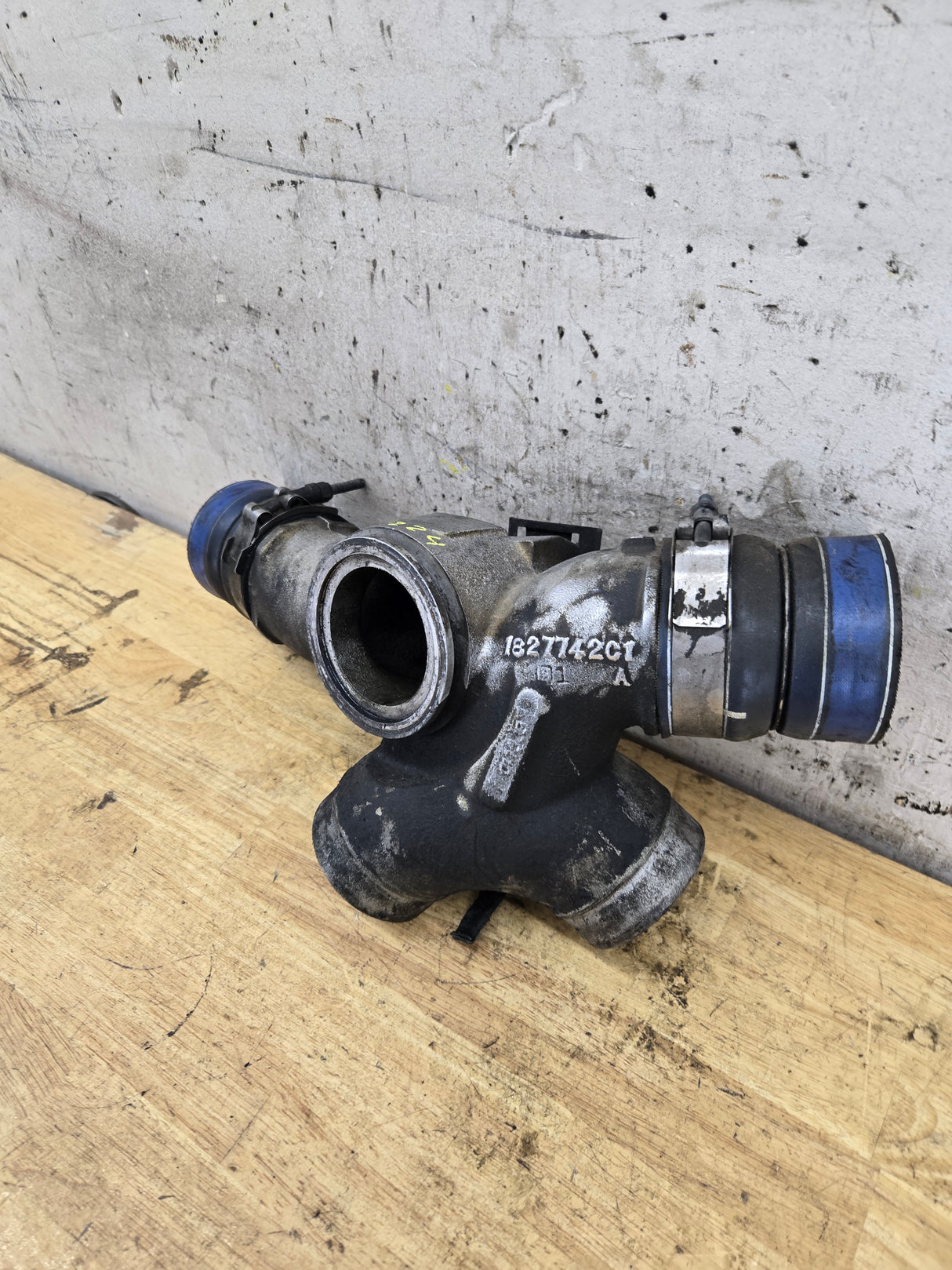 2000-2003 7.3L Power Stroke Air Intake Horn Spyder Spider 3" Late version