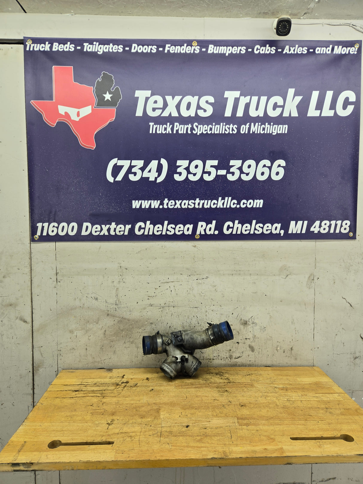 2000-2003 7.3L Power Stroke Air Intake Horn Spyder Spider 3" Late version