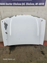 2003-2006 Chevrolet Silverado 2500 3500 Cateye HD Hood OEM - Summit White