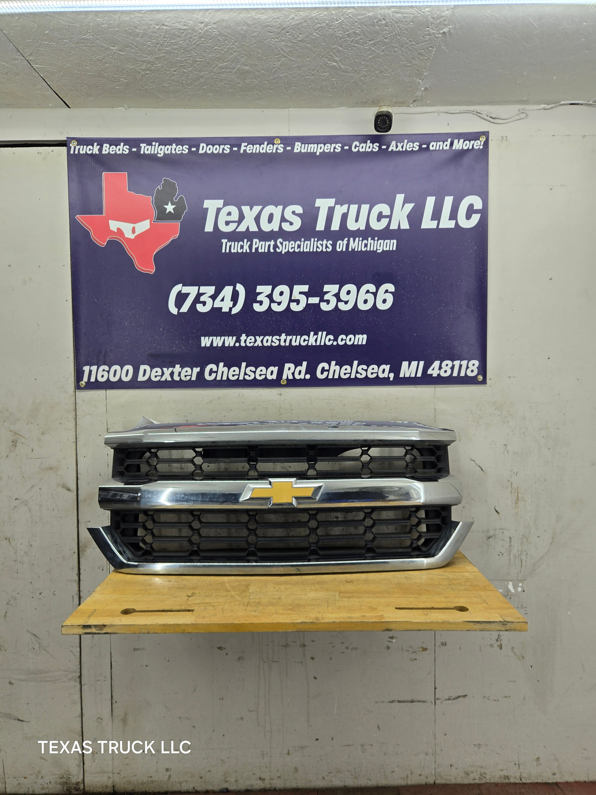 2016-2019 Chevrolet Silverado 1500 Chrome Grill