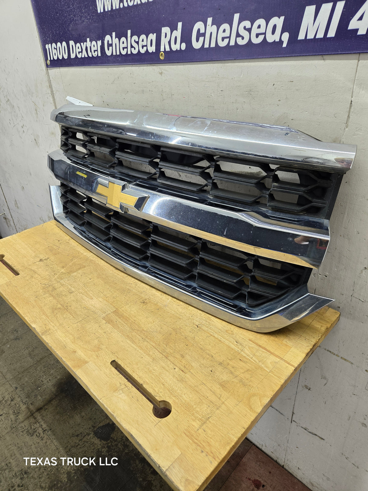 2016-2019 Chevrolet Silverado 1500 Chrome Grill