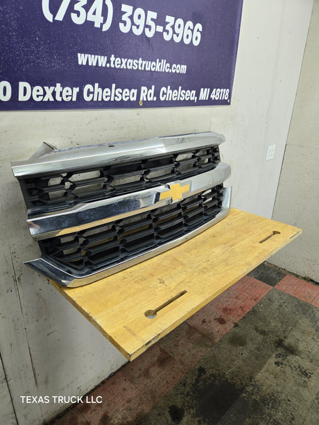 2016-2019 Chevrolet Silverado 1500 Chrome Grill