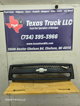 2007-2013 Chevrolet Silverado 1500 Black Grill