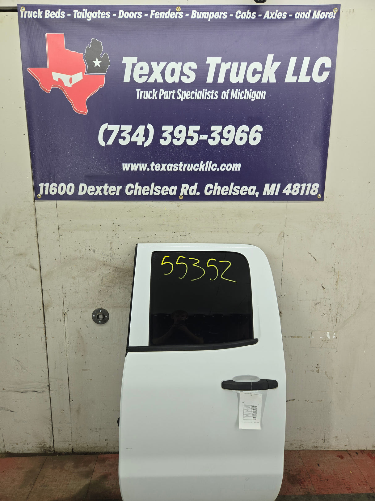 2014-2019 Chevrolet Silverado / GMC Sierra LH Rear Driver Side Double Cab Door 1500 25000 3500 HD