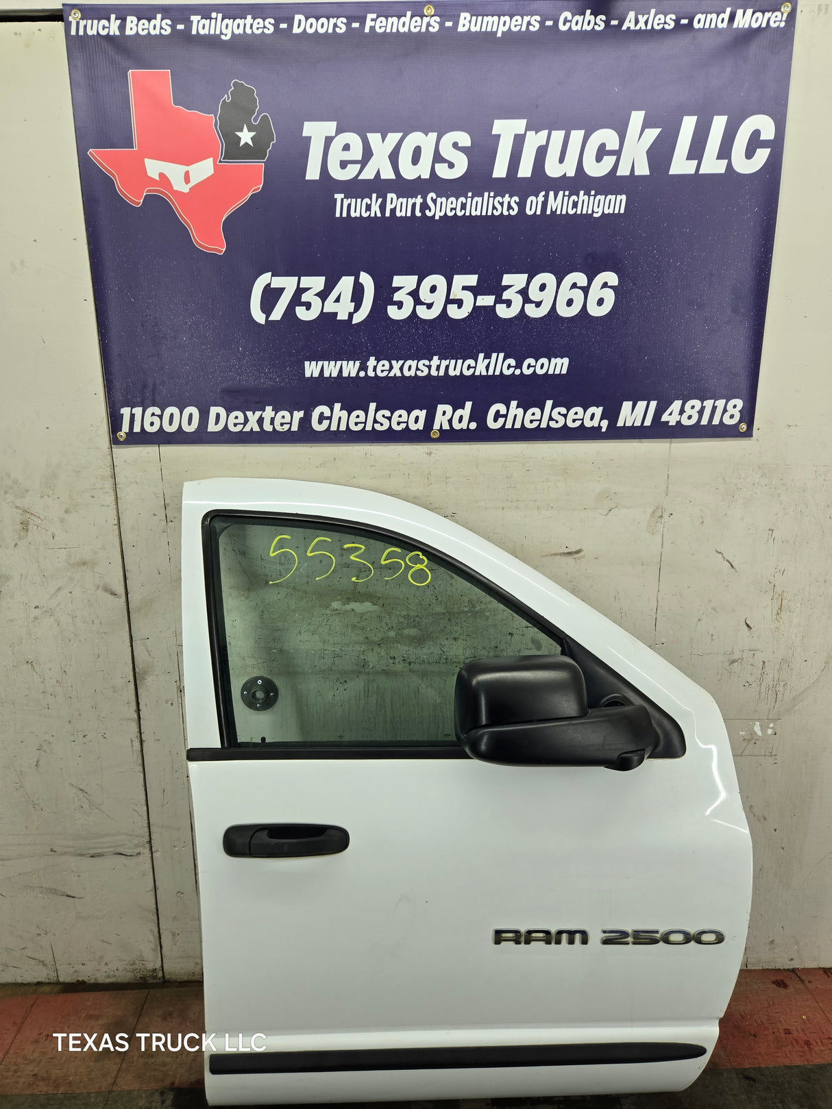 2003-2008 Dodge Ram 3rd Gen Passenger Side Front Quad Cab Crew Cab Door 1500 2500 3500 4500 5500
