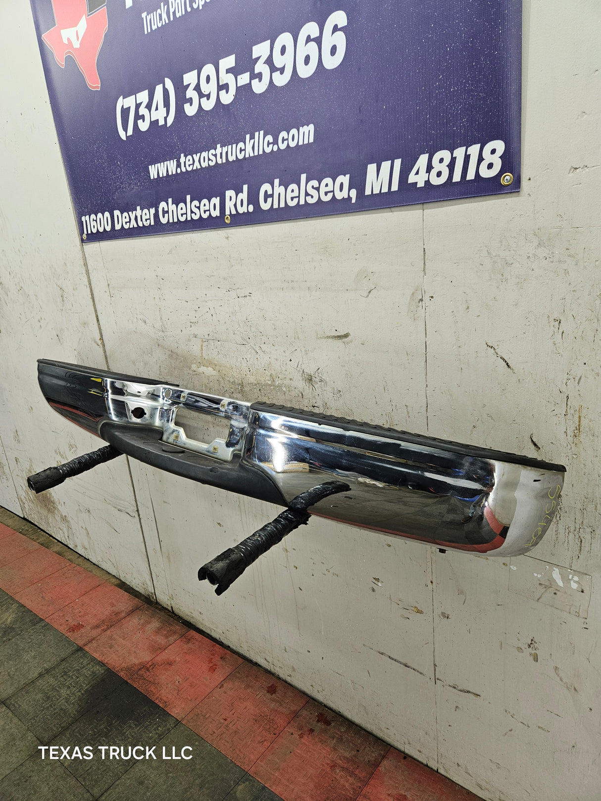1997-2003 Ford F150 Chrome Rear Bumper