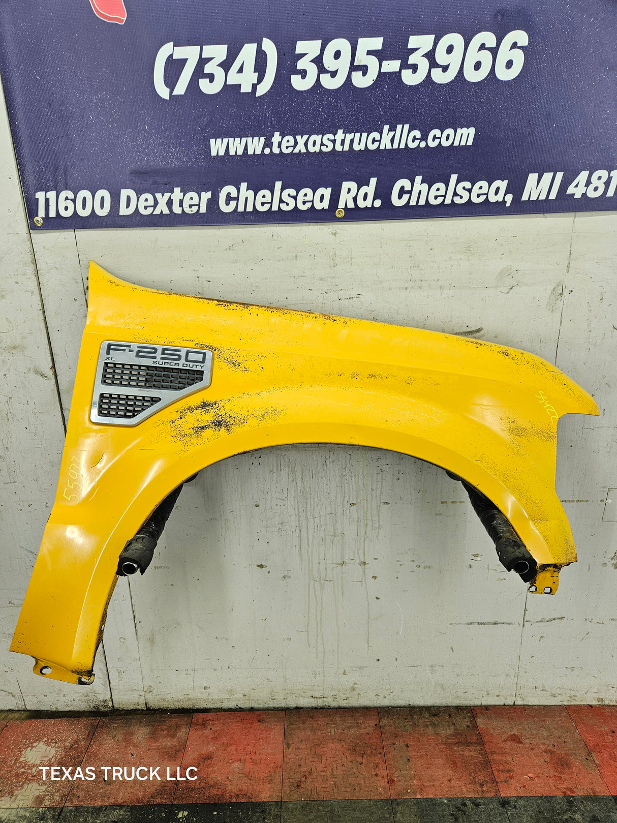 2008-2010 Ford Super Duty F250 F350 RH Passenger Side Fender