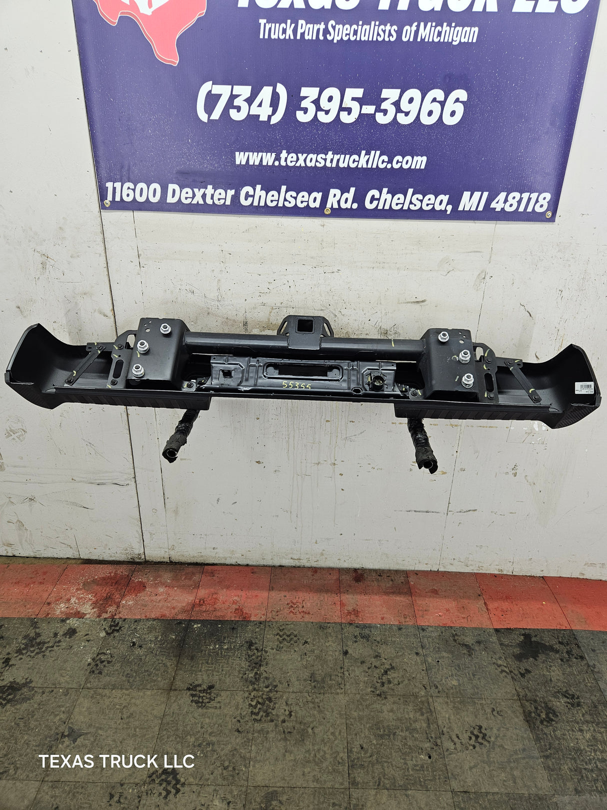 2024-2025 Ford F150 Rear Bumper With Parking Aid Sensors & Receiver Hitch