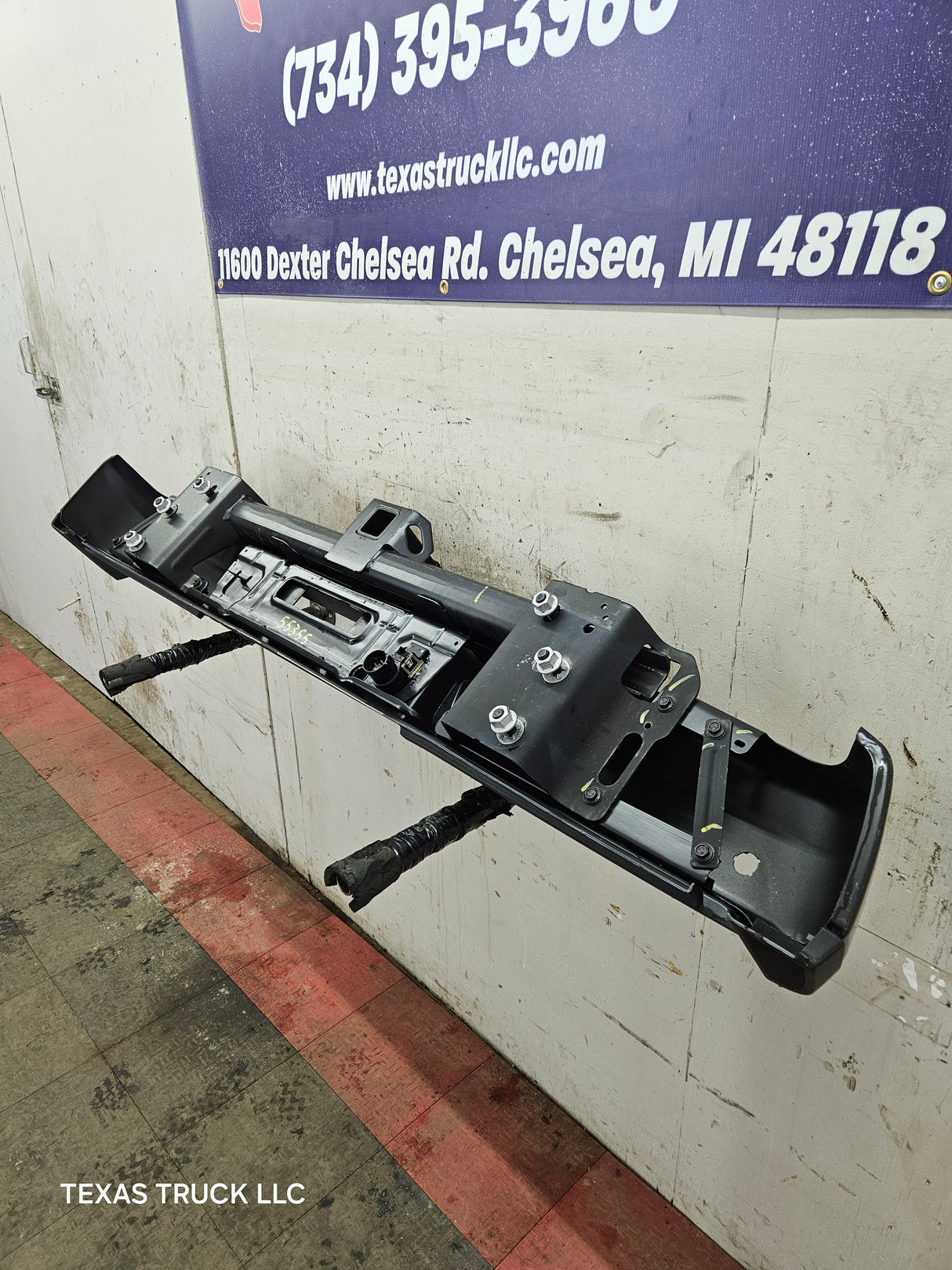 2024-2025 Ford F150 Rear Bumper With Parking Aid Sensors & Receiver Hitch