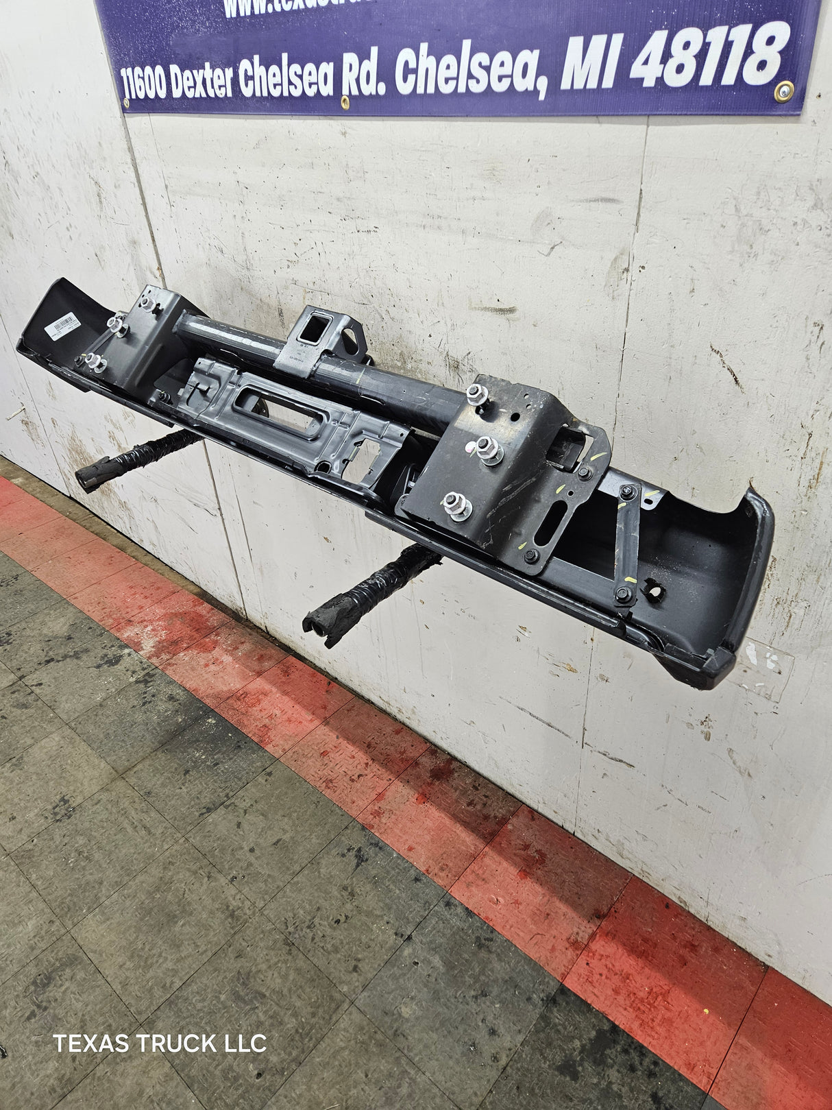 2024-2025 Ford F150 Rear Bumper With Parking Aid Sensors & Receiver Hitch