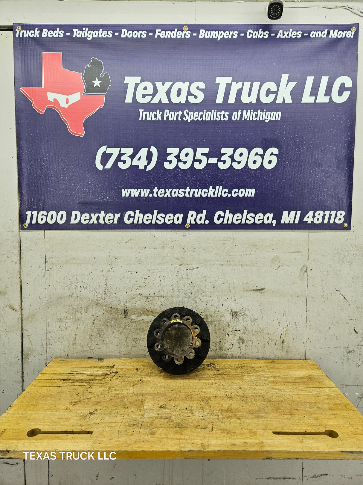 2005-2023 Ford Super Duty F450 F550 Dually Front Hub Extender 5C34-1A014-B Brake Wheel Rim Adapter 10 lug 4wd or 2wd