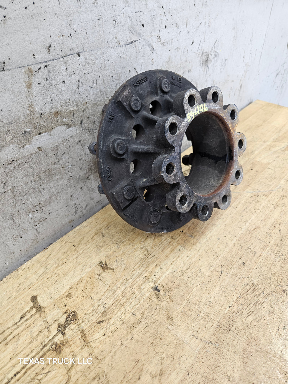 2005-2023 Ford Super Duty F450 F550 Dually Front Hub Extender 5C34-1A014-B Brake Wheel Rim Adapter 10 lug 4wd or 2wd