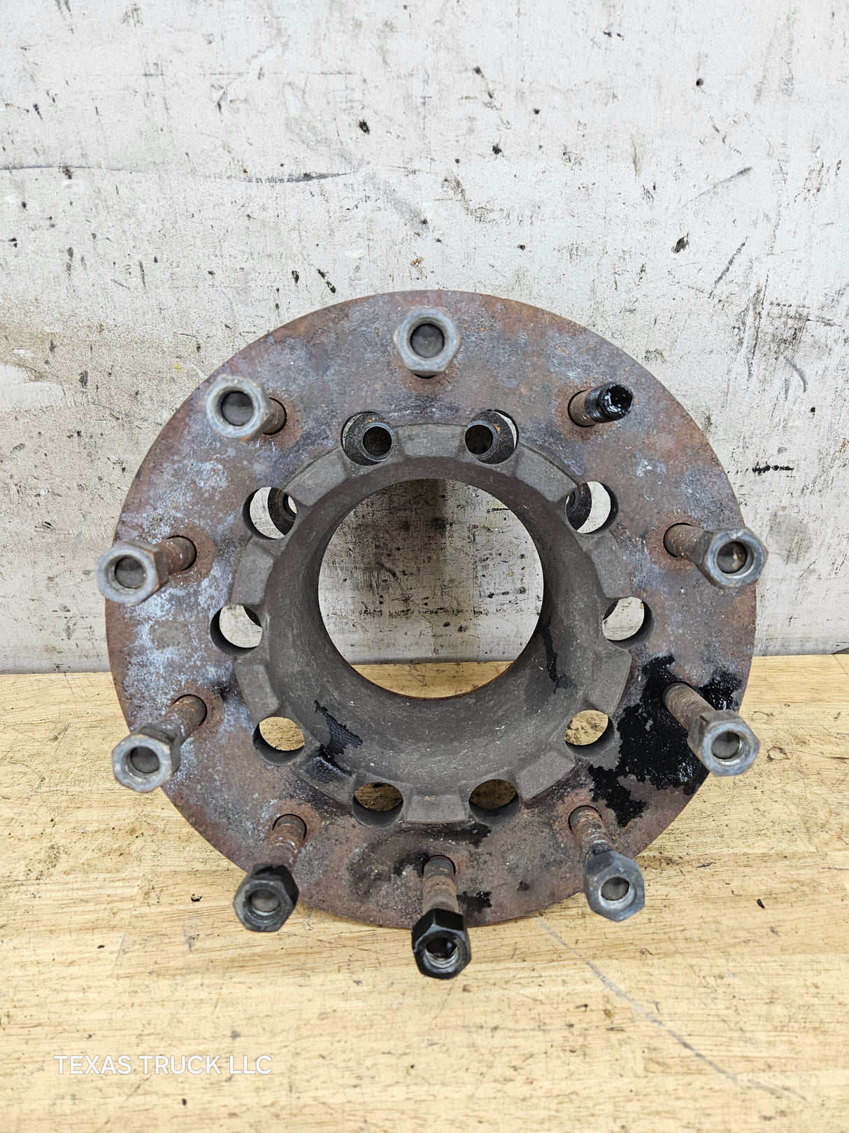 2005-2023 Ford Super Duty F450 F550 Dually Front Hub Extender 5C34-1A014-B Brake Wheel Rim Adapter 10 lug 4wd or 2wd