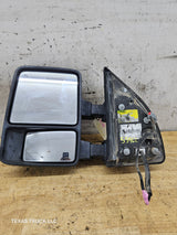 2008-2010 Ford Super Duty F250 F350 F450 F550 LH Driver Side Power & Heated Towing Mirror OEM