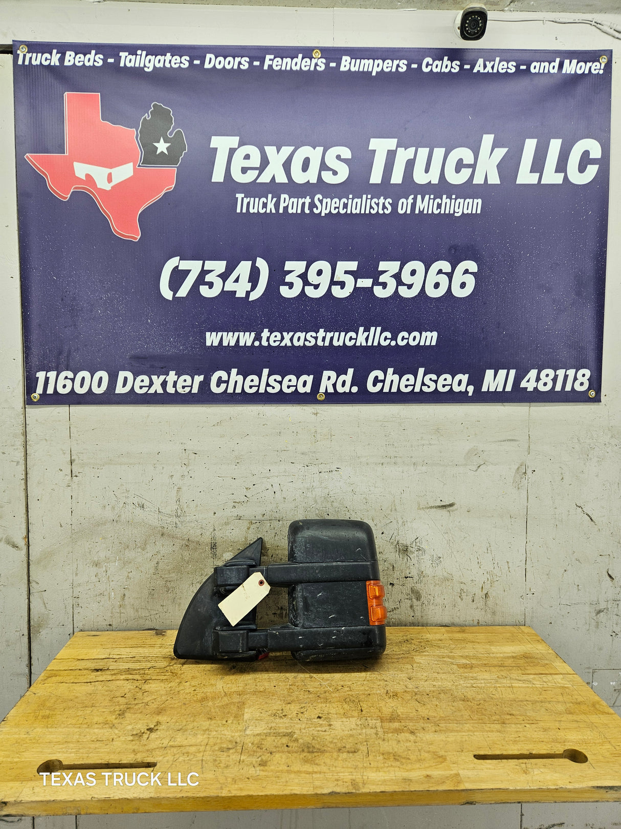 2008-2010 Ford Super Duty F250 F350 F450 F550 LH Driver Side Power & Heated Towing Mirror OEM