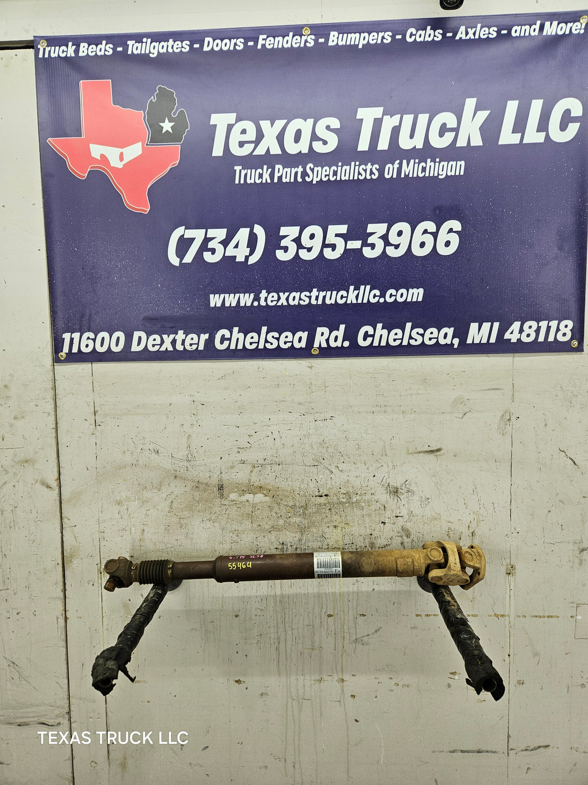2011-2016 Ford F250 F350 F450 F550 Super Duty Front Drive Shaft BC34-4A376-EA